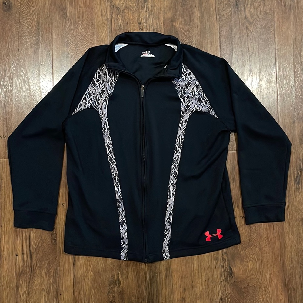Under Armour Heatgear Full Zip Jacket Youth Large